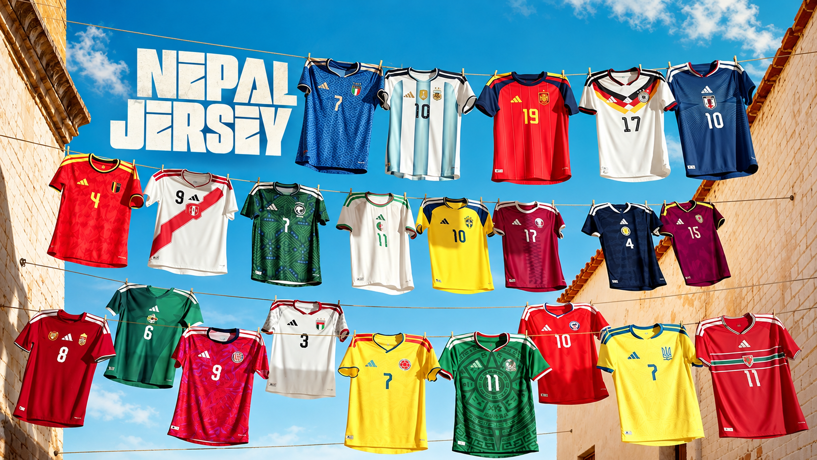 National Team Jerseys